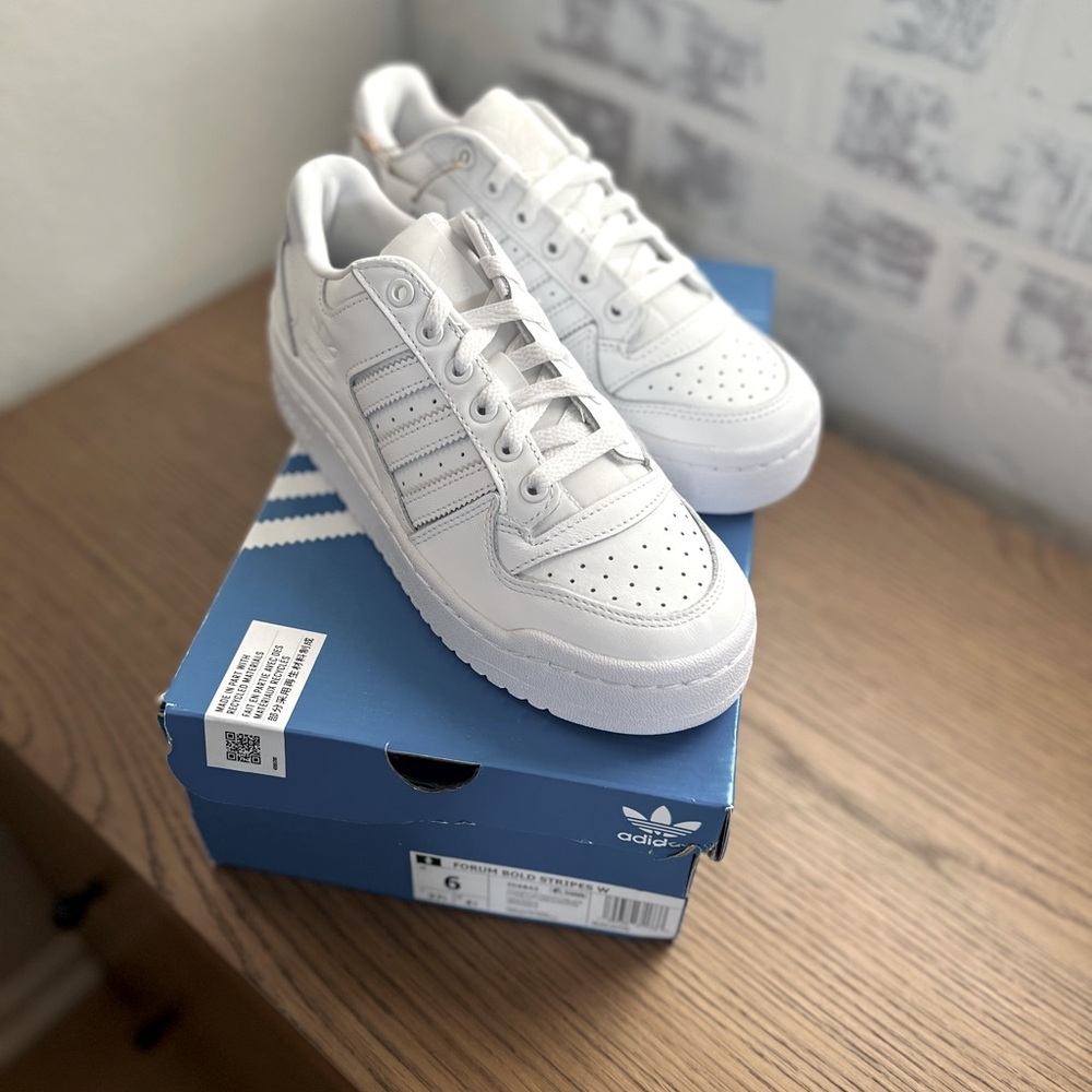 ADIDAS FORUM BOLD STRIPES SHOES